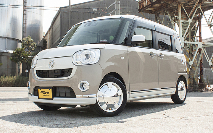 GOOFY SPLITTER[PEARL WHITE] (attached to DAIHATSU CANBUS)