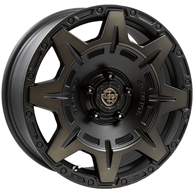 Mat Black Clear 17×7.0J